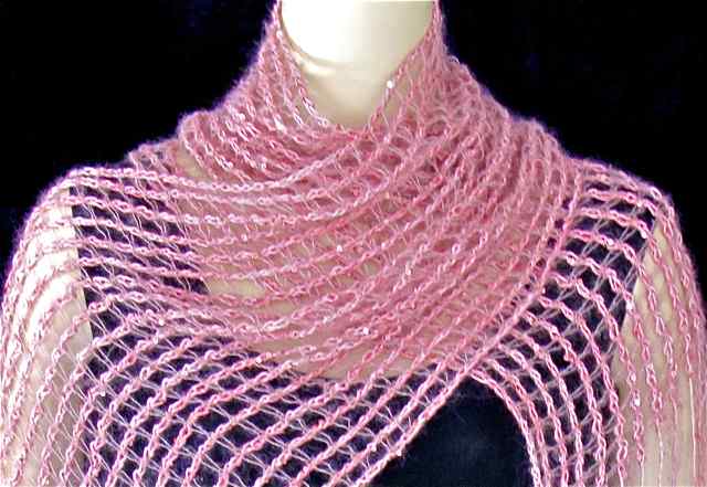 Tunisian Keyhole Cravat - Hand Crocheted – Stitch Diva Studios